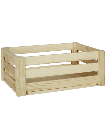 ZELLER Aufbewahrungsbox, BxHxL: 30 x 15 x 40 cm, Kiefernholz - Hagebau.at