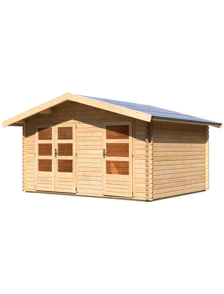 WOODFEELING Gartenhaus »Lagor«, BxT: 468 x 390 cm ...