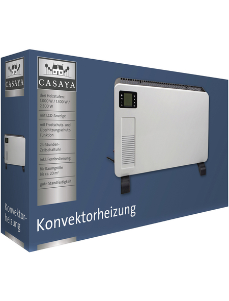 Casaya Konvektor Ch 09flcd 2 3 Kw Max Mit Timerfunktion Hagebau At