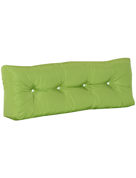 DOPPLER Paletten-Rückenkissen, hellgrün, Uni, BxL: 45 x 120 cm