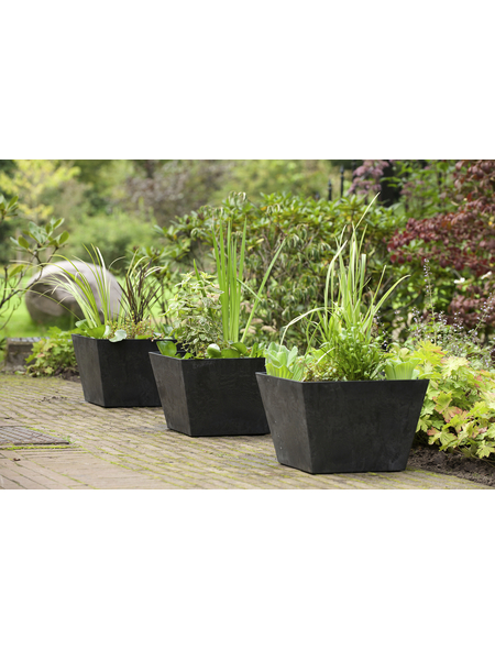 ARTSTONE Pflanztopf »Artstone«, Breite 30 cm, grau, Kunststoff