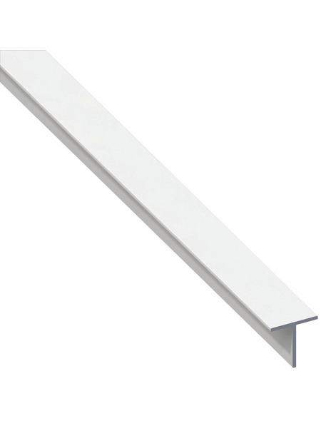 alfer® aluminium Quadrat-T-Profil combitech® PVC weiß 1000 x 11,5 x 11,5 x 1,5 mm alfer® aluminium Quadrat-T-Profil combitech® PVC weiß 1000 x 11,5 x 11,5 x 1,5 mm
