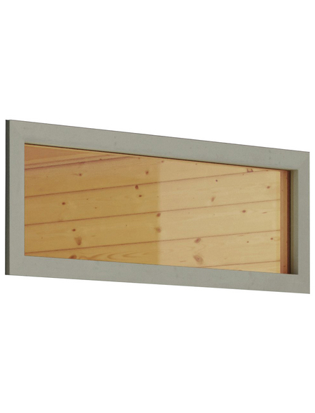 KARIBU Saunafenster, , geeignet für: Wandstärke von 38 oder 40 mm