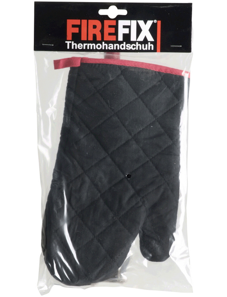  Thermohandschuh, HxL: x 28cm, rot|schwarz
