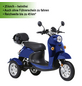 Activimo Elektromobil »Modena«, max. 25 km/h, Reichweite: 45 km, blau-Thumbnail