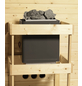 KARIBU Sauna »Baldohn«, inkl. 3.6 kW Saunaofen mit integrierter Steuerung, für 3 Personen-Thumbnail