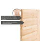 WOODFEELING Sauna »Leona«, inkl. 9 kW Saunaofen mit integrierter Steuerung, für 4 Personen-Thumbnail