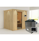 KARIBU Sauna »Rakvere«, inkl. 9 kW Saunaofen mit externer Steuerung, für 3 Personen-Thumbnail