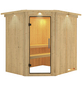 KARIBU Sauna »Talsen«, für 3 Personen, ohne Ofen-Thumbnail