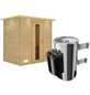 KARIBU Sauna »Welonen«, inkl. 3.6 kW Saunaofen mit integrierter Steuerung, für 3 Personen-Thumbnail