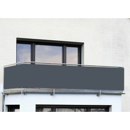 WENKO Balkonsichtschutz, Polyethylen/Polyamid, HxL: 85 x 500 cm