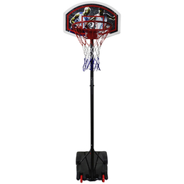BEST SPORTING Basketballständer Kunststoff, höhenverstellbar 165 - 205 cm