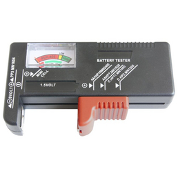 CON:P Batterietester »B29821«, schwarz