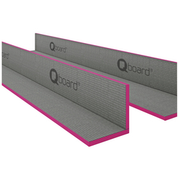  Bauplatte, BxHxL: 200 x 200 x 1200 mm, Polystyrol (EPS)/Zement/Glasfaser/Kunststoff, grau/rosa