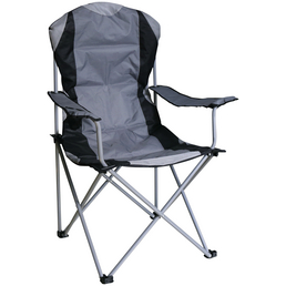  Camping-Stuhl »Deluxe«, BxHxT: 60 x 110 x 53 cm, Stahl/Textil