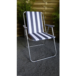 WESTERHOLT Camping-Stuhl »Piccolo«, BxHxT: 63 x 75 x 52 cm, Stahl/polyvinylchlorid_pvc/Polyester