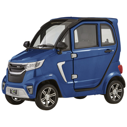 ECabino E-Kabinenfahrzeug »eLazzy Premium«, max. 45 km/h, Reichweite: 60 km, blau