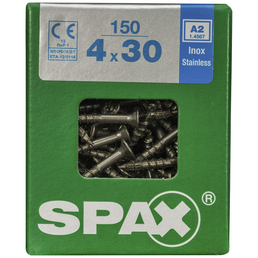 SPAX Edelstahlschraube, T-STAR plus, 150 Stk., 4 x 30 mm