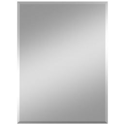 KRISTALLFORM Facettenspiegel »Gennil«, rechteckig, BxH: 30 x 40 cm, silberfarben