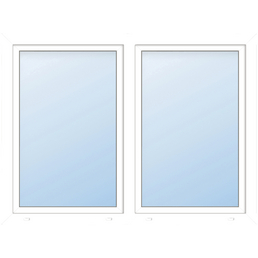 Fenster »77/3 MD«, Gesamtbreite x Gesamthöhe: 155 x 100 cm, Glassstärke: 33 mm, weiß