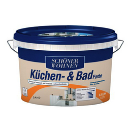SCHÖNER WOHNEN FARBE Feuchtraumfarbe »Küchen- und Badfarbe«, ca. 17 m²
