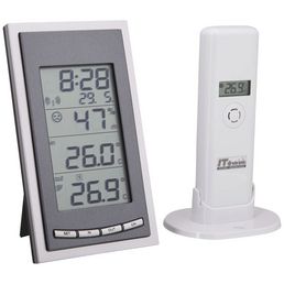 tfa® Funk-Thermometer DIVA GO digital Kunststoff 7,4 x 13,5 x 1,5 cm