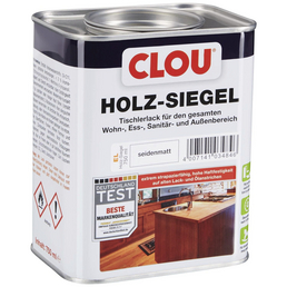 CLOU Holz-Siegel, transparent, seidenmatt, 0,75 l