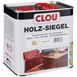 CLOU Holz-Siegel, transparent, seidenmatt, 2,5 l