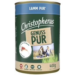 CHRISTOPHERUS Hunde-Nassfutter »Pur«, Lamm, 400 g