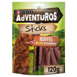 AdVENTuROS™ Hundesnack »Sticks«, 120 g, Büffel