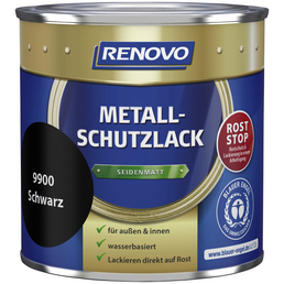 RENOVO Metallschutzlack, schwarz (RAL 9900), seidenmatt