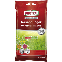 SUBSTRAL® Rasendünger & Unkrautvernichter, 9,1 kg, für 180 m²