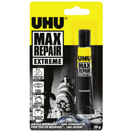 UHU Reaktionsklebstoff »Max-Produkte«, transparent, 20 g
