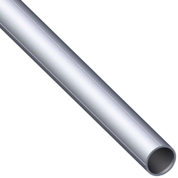alfer® aluminium Rundrohr, Combitech®, Silber, Aluminium
