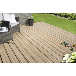 MR. GARDENER Terrassendiele, Breite: 13,8 cm, Stärke: 2,4 cm - Hagebau.at