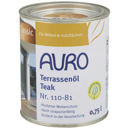 AURO Terrassenöl »Classic«, teak, 0,75 l
