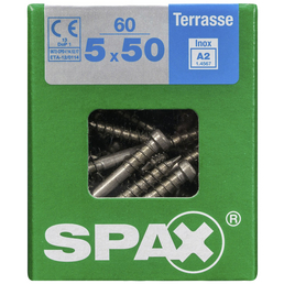 SPAX Terrassenschraube, T-STAR plus, 60 Stk., 5 x 50 mm
