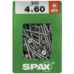 SPAX Universalschraube, 4 mm, Stahl, 300 Stk., TRX 4x60 XXL