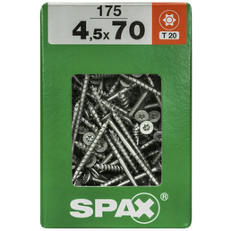 SPAX Universalschraube, 4,5 mm, Stahl, 175 Stk., TRX 4,5x70 XXL