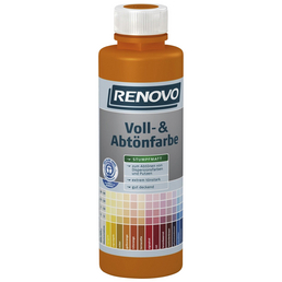 RENOVO Voll- und Abtönfarbe, braun, 500 ml