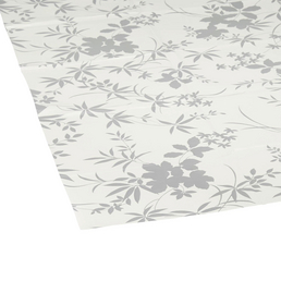 d-c-table® Wachstuchtischdecke »Noblessa©«, BxL: 110 x 140 cm, Blumen, weiß