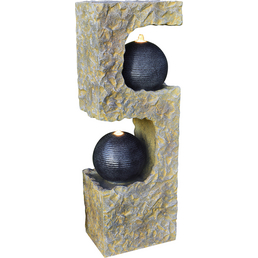 GRANIMEX Wasserspiel, stein, inkl. Pumpe, Polystone