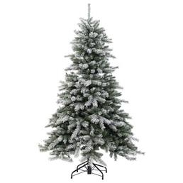 Evergreen Weihnachtsbaum »Cedar Frost«, Höhe: 150 cm, grün/weiß