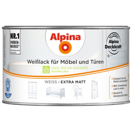 alpina Weißlack, matt